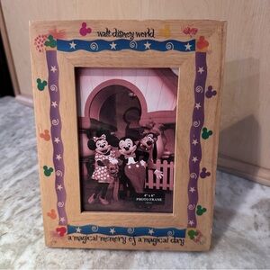 Walt Disney World Colorful Photo Frame